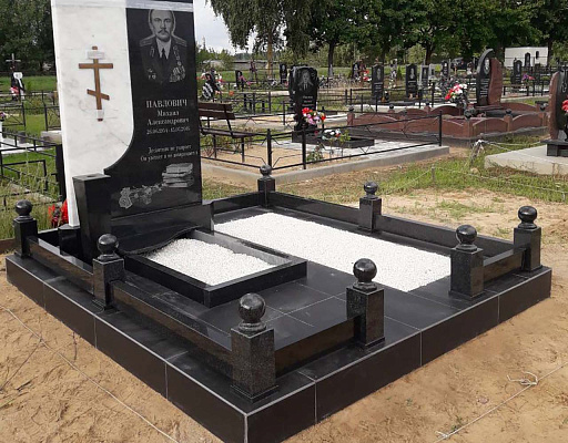 Укладка плитки на могилу на кладбище в Минске - Цены на благоустройство могилы, фото 10 Укладка плитки на могилу на кладбище в Минске - Цены на благоустройство могилы, фото 10